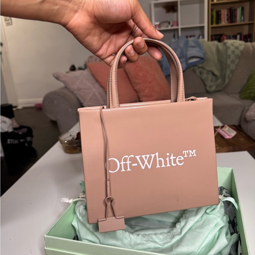 Off-White Women's Beige Mini Bag